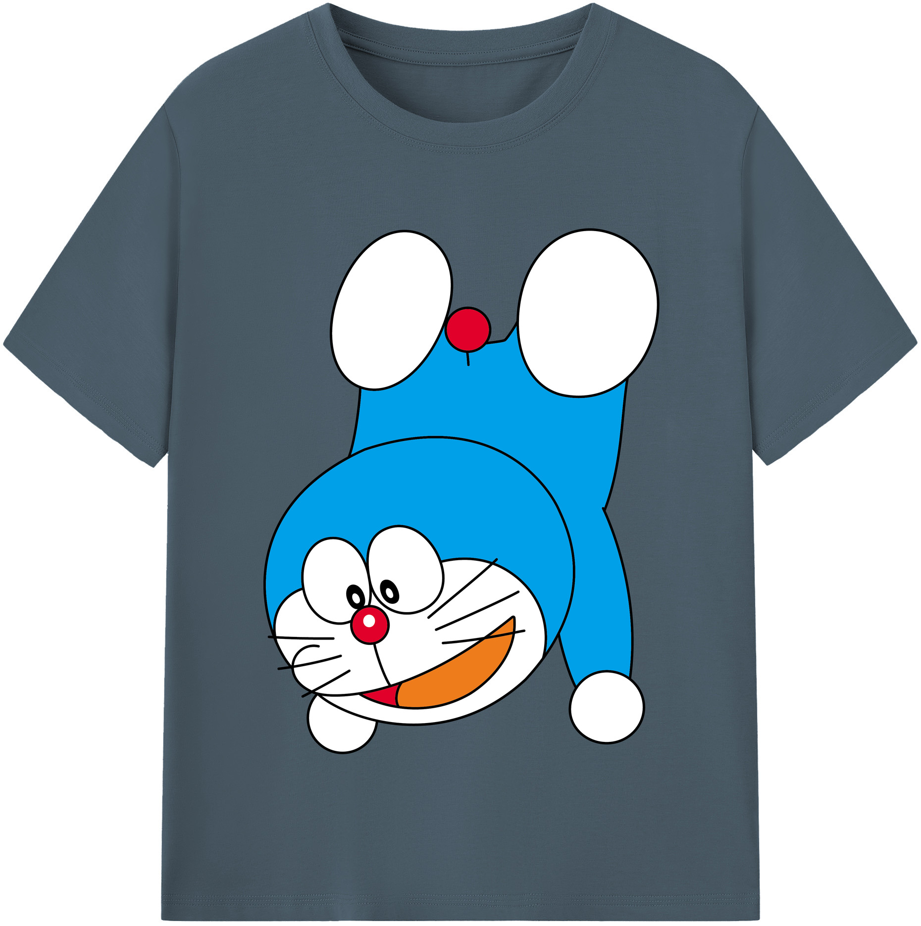 （画像用） ドラえもん Doraemon 綿100％半袖Tシャツ（フロントプリント）